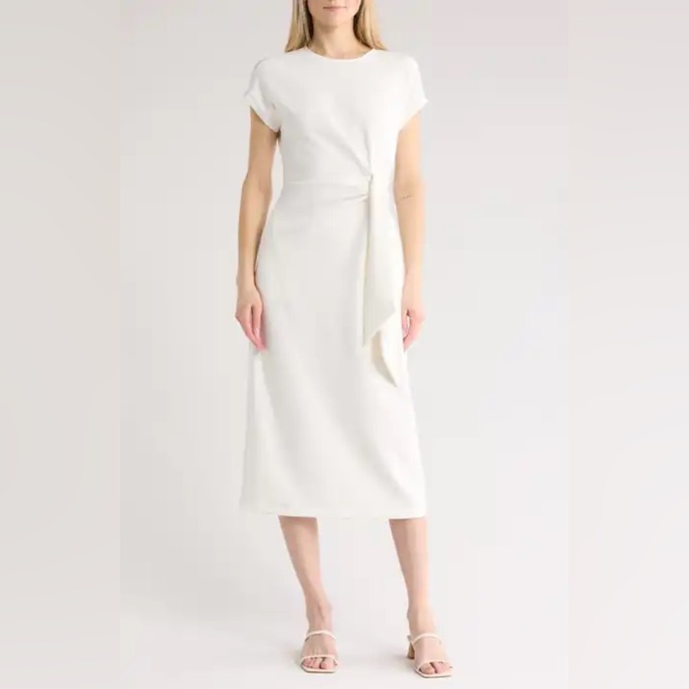 NWT Nordstrom Ivory Midi Dress
